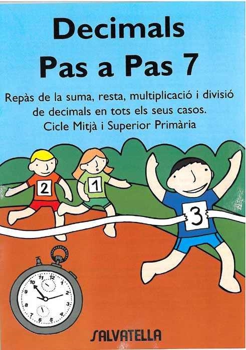 DECIMALS PAS A PAS 7 | 9788484121565 | Llibreria Aqualata | Comprar libros en catalán y castellano online | Comprar libros Igualada