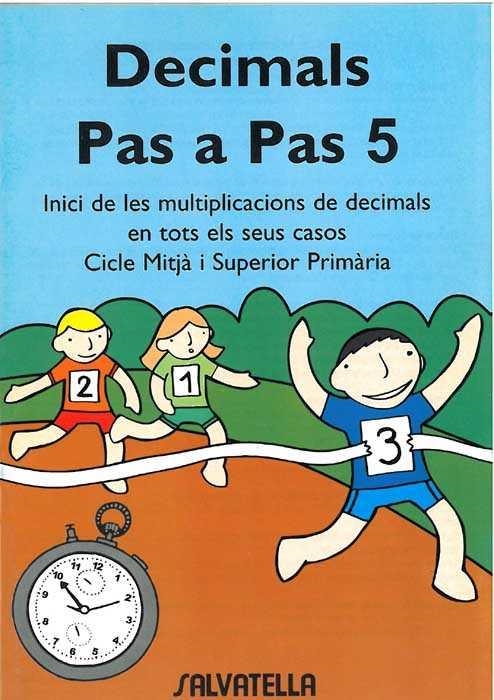 DECIMALS PAS A PAS 5 | 9788484121541 | Llibreria Aqualata | Comprar libros en catalán y castellano online | Comprar libros Igualada