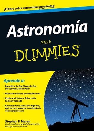 ASTRONOMÍA PARA DUMMIES | 9788432901492 | MARAN, STEPHEN P. | Llibreria Aqualata | Comprar libros en catalán y castellano online | Comprar libros Igualada