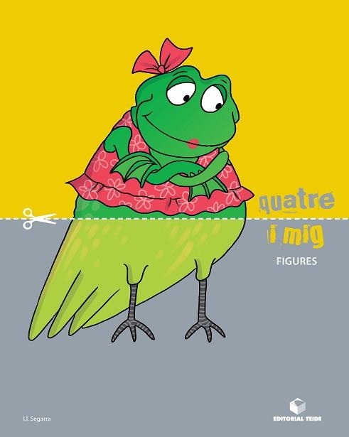 QUATRE I MIG - QUADERN DE FIGURES P-4 | 9788430709502 | SEGARRA NEIRA, LLUIS JOSEP | Llibreria Aqualata | Comprar libros en catalán y castellano online | Comprar libros Igualada