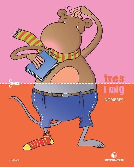 TRES I MIG - QUADERN DE NOMBRES P-3 | 9788430709434 | SEGARRA NEIRA, LLUIS JOSEP | Llibreria Aqualata | Comprar libros en catalán y castellano online | Comprar libros Igualada