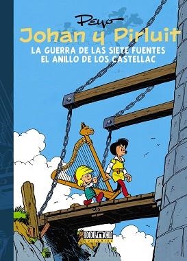 JOHAN Y PIRLUIT: LA GUERRA DE LAS SIETE FUENTES | 9788415296966 | PEYO | Llibreria Aqualata | Comprar libros en catalán y castellano online | Comprar libros Igualada