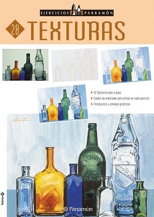 TEXTURAS - EJERCICIOS PARRAMON  28 | 9788434222656 | EQUIPO PARRAMON | Llibreria Aqualata | Comprar llibres en català i castellà online | Comprar llibres Igualada