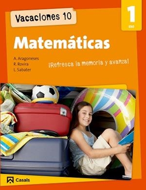 VACACIONES 10. MATEMATIQUES 1R ESO | 9788421853191 | VARIOS AUTORES | Llibreria Aqualata | Comprar libros en catalán y castellano online | Comprar libros Igualada
