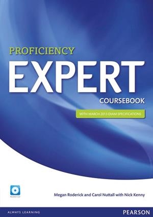 EXPERT PROFICIENCY ALUMNO + CD | 9781447937593 | RODERICK, MEGAN | Llibreria Aqualata | Comprar libros en catalán y castellano online | Comprar libros Igualada