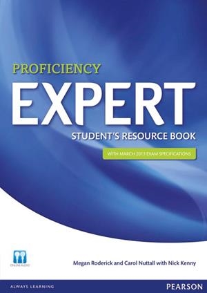 EXPERT PROFICIENCY ALUMNO RESOURCE | 9781408299005 | RODERICK, MEGAN | Llibreria Aqualata | Comprar libros en catalán y castellano online | Comprar libros Igualada