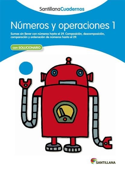 CUADERNO DE NUMEROS Y OPERACIONES 1 | 9788468012278 | Llibreria Aqualata | Comprar llibres en català i castellà online | Comprar llibres Igualada