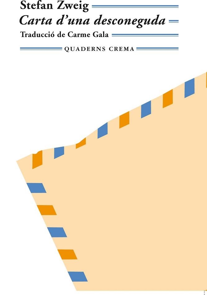 CARTA D'UNA DESCONEGUDA (MINIMA MINORM 79) | 9788477272229 | ZWEIG, STEFAN | Llibreria Aqualata | Comprar libros en catalán y castellano online | Comprar libros Igualada