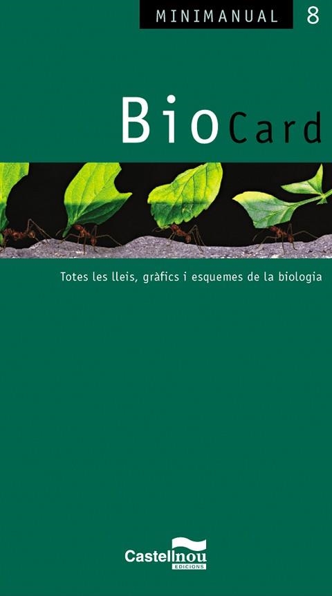 BIOCARD (MINIMANUAL 8) | 9788498042054 | Llibreria Aqualata | Comprar llibres en català i castellà online | Comprar llibres Igualada