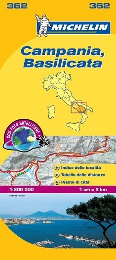 MAPA LOCAL CAMPANIA, BASILICATA (REGIONAL ITALIA 362) | 9782067126718 | VARIOS AUTORES | Llibreria Aqualata | Comprar libros en catalán y castellano online | Comprar libros Igualada