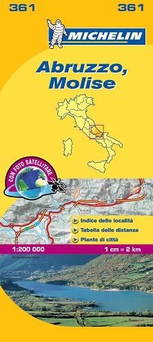 MAPA LOCAL ABRUZZO, MOLISE (ITALIA 361) | 9782067126701 | VARIOS AUTORES | Llibreria Aqualata | Comprar libros en catalán y castellano online | Comprar libros Igualada