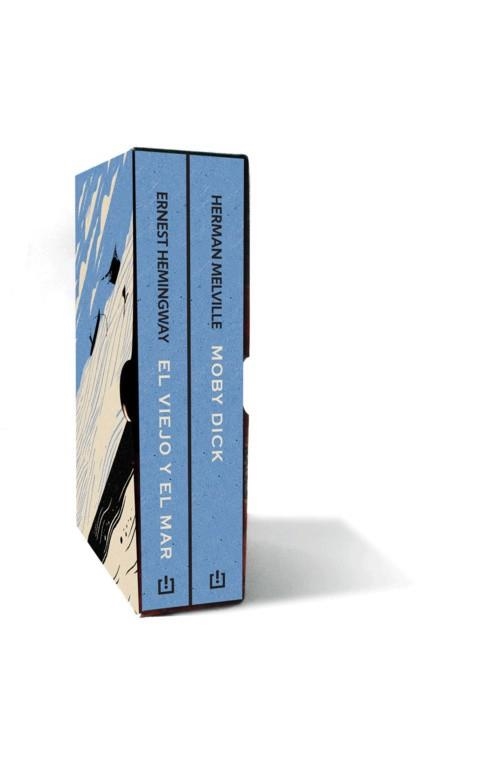 MOBY DICK / EL VIEJO Y EL MAR  | 9788464025302 | MELVILLE, HERMAN / HEMINGWAY, ERNEST | Llibreria Aqualata | Comprar libros en catalán y castellano online | Comprar libros Igualada
