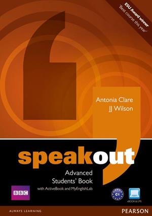 SPEAKOUT ADVANCED. STUDENT'S BOOK WITH ACTIVE BOOK | 9781408276051 | CLARE, ANTONIA/Y OTROS | Llibreria Aqualata | Comprar llibres en català i castellà online | Comprar llibres Igualada