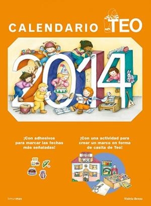 2014 CALENDARIO TEO | 9788408118923 | VIOLETA DENOU | Llibreria Aqualata | Comprar libros en catalán y castellano online | Comprar libros Igualada
