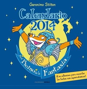 2014 CALENDARIO GERONIMO STILTON | 9788448011710 | GERONIMO STILTON | Llibreria Aqualata | Comprar libros en catalán y castellano online | Comprar libros Igualada