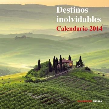 2014 CALENDARIO DESTINOS INOLVIDABLES | 9788448011727 | AA. VV. | Llibreria Aqualata | Comprar llibres en català i castellà online | Comprar llibres Igualada