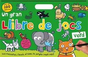 UN GRAN LLIBRE DE JOCS VERD | 9788424648510 | Llibreria Aqualata | Comprar libros en catalán y castellano online | Comprar libros Igualada