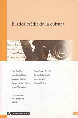 DESCREDIT DE LA CULTURA, EL | 9788496349049 | GILBERT | Llibreria Aqualata | Comprar libros en catalán y castellano online | Comprar libros Igualada