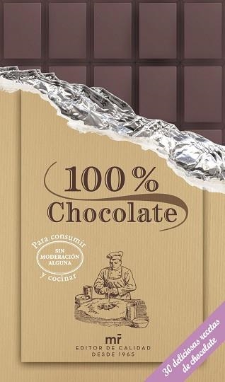 100% CHOCOLATE | 9788427039957 | LAROUSSE | Llibreria Aqualata | Comprar libros en catalán y castellano online | Comprar libros Igualada