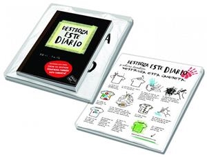 PACK DESTROZA ESTE DIARIO + CAMISETA | 9788449329661 | SMITH, KERI | Llibreria Aqualata | Comprar libros en catalán y castellano online | Comprar libros Igualada