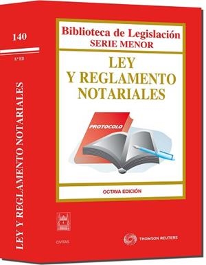 LEY Y REGLAMENTO NOTARIALES | 9788447032457 | CIVITAS, DEPARTAMENTO DE REDACCIÓN | Llibreria Aqualata | Comprar libros en catalán y castellano online | Comprar libros Igualada