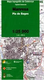 MAPA MANRESA 1:25 000. PLA DE BAGES | 9788439390473 | Llibreria Aqualata | Comprar llibres en català i castellà online | Comprar llibres Igualada