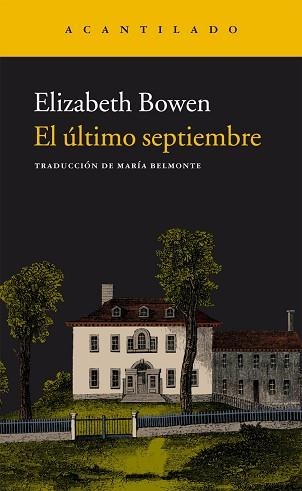 ÚLTIMO SEPTIEMBRE, EL | 9788415689904 | BOWEN, ELIZABETH | Llibreria Aqualata | Comprar llibres en català i castellà online | Comprar llibres Igualada