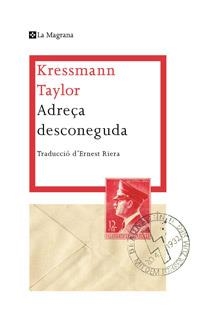 ADREÇA DESCONEGUDA 5A. EDICIÓ | 9788482649580 | KRESSMANN TAYLOR, KATHERINE | Llibreria Aqualata | Comprar llibres en català i castellà online | Comprar llibres Igualada