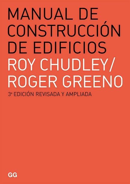 MANUAL DE CONSTRUCCIÓN DE EDIFICIOS | 9788425225918 | CHUDLEY, ROY / GREENO, ROFER | Llibreria Aqualata | Comprar libros en catalán y castellano online | Comprar libros Igualada