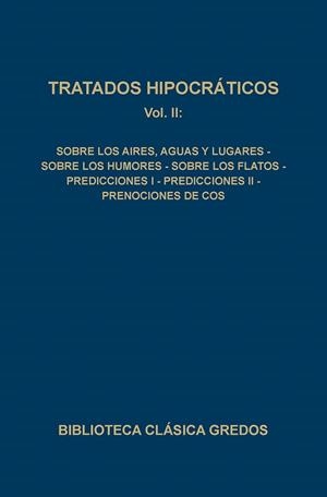 TRATADOS HIPOCRATICOS VOL 2 | 9788424910181 | Llibreria Aqualata | Comprar libros en catalán y castellano online | Comprar libros Igualada