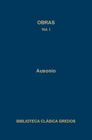 OBRAS I. (DECIMO MAGNO USONIO) | 9788424914318 | DECIMO MAGNO USONIO | Llibreria Aqualata | Comprar libros en catalán y castellano online | Comprar libros Igualada