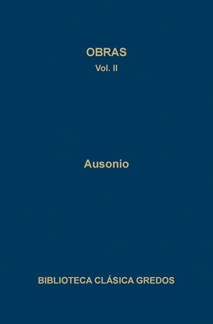 OBRAS II (DECIMO MAGNO USONIO) | 9788424914356 | DECIMO MAGNO USONIO | Llibreria Aqualata | Comprar libros en catalán y castellano online | Comprar libros Igualada