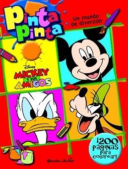 UN MUNDO DE DIVERSION (PINTA PINTA, MICKEY Y SUS AMIGOS) | 9788408042945 | DISNEY | Llibreria Aqualata | Comprar llibres en català i castellà online | Comprar llibres Igualada