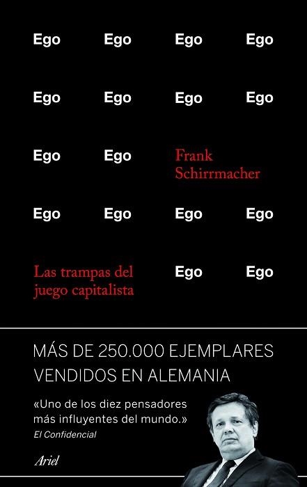 EGO | 9788434414860 | SCHIRRMACHER, FRANK | Llibreria Aqualata | Comprar libros en catalán y castellano online | Comprar libros Igualada