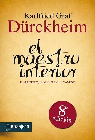 MAESTRO INTERIOR, EL | 9788427113800 | GRAF DURCKHEIM, KARLFRIED | Llibreria Aqualata | Comprar libros en catalán y castellano online | Comprar libros Igualada