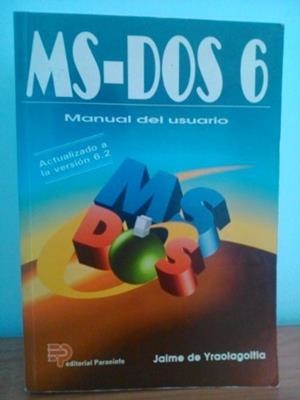 MS-DOS.MANUAL DE USUARIO | 9788428320900 | YRAOLAGOITIA, JAIME DE | Llibreria Aqualata | Comprar llibres en català i castellà online | Comprar llibres Igualada
