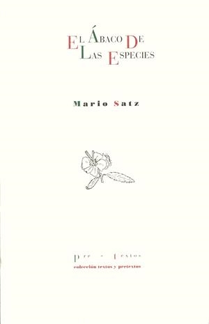 ABACO DE LAS ESPECIES,EL | 9788481910193 | SATZ,MARIO | Llibreria Aqualata | Comprar libros en catalán y castellano online | Comprar libros Igualada