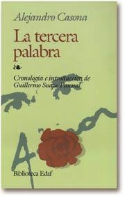 TERCERA PALABRA, LA | 9788476407240 | ALEJANDRO CASSONA | Llibreria Aqualata | Comprar llibres en català i castellà online | Comprar llibres Igualada