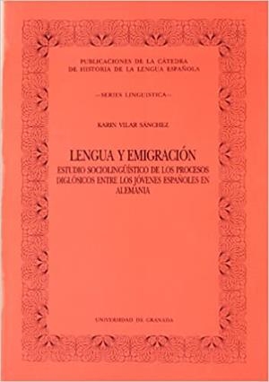 LENGUA Y EMIGRACION.ESTUDIO SOCIOLINGUISTICO DE LO | 9788433820112 | Llibreria Aqualata | Comprar libros en catalán y castellano online | Comprar libros Igualada