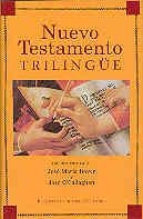 NUEVO TESTAMENTO TRILINGÜE | 9788479141240 | Llibreria Aqualata | Comprar libros en catalán y castellano online | Comprar libros Igualada