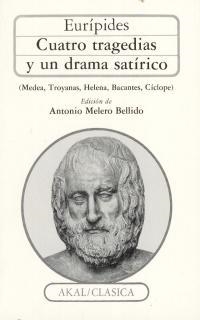 CUATRO TRAGEDIAS Y UN DRAMA SATIRICO | 9788476005538 | EURIPIDES | Llibreria Aqualata | Comprar libros en catalán y castellano online | Comprar libros Igualada