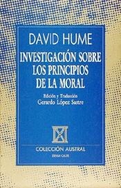 INVESTIGACION SOBRE LOS PRINCIPIOS DE LA MORAL | 9788423972425 | Hume, David | Llibreria Aqualata | Comprar llibres en català i castellà online | Comprar llibres Igualada