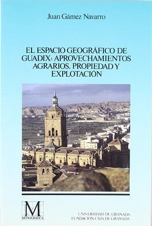 ESPACIO GEOGRAFICO DE GUADIX | 9788433821171 | GAMEZ NAVARRO,JUAN | Llibreria Aqualata | Comprar libros en catalán y castellano online | Comprar libros Igualada