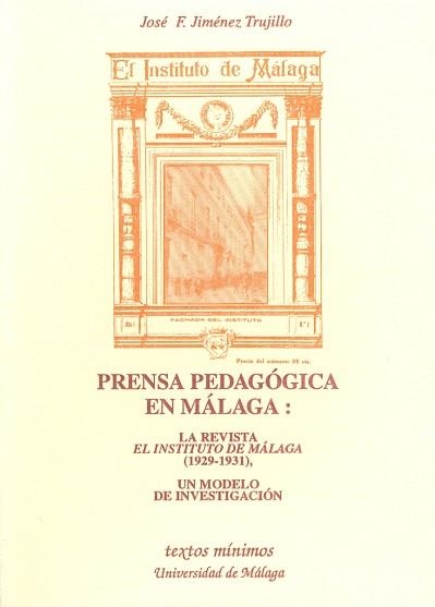 PRENSA PEDAGOGICA EN MALAGA | 9788474966015 | Llibreria Aqualata | Comprar llibres en català i castellà online | Comprar llibres Igualada