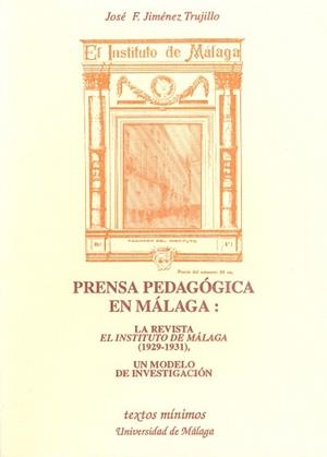 PRENSA PEDAGOGICA EN MALAGA | 9788474966015 | Llibreria Aqualata | Comprar llibres en català i castellà online | Comprar llibres Igualada