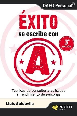 ÉXITO SE ESCRIBE CON A | 9788415505402 | SOLDEVILA VILASIS, LLUIS | Llibreria Aqualata | Comprar llibres en català i castellà online | Comprar llibres Igualada