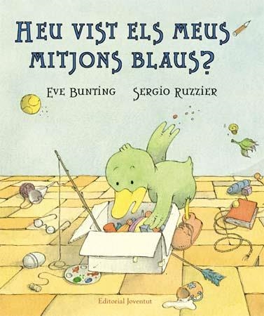 HEU VIST ELS MEUS MITJONS BLAUS? | 9788426140180 | BUNTING, EVE / RUZZIER, SERGIO | Llibreria Aqualata | Comprar llibres en català i castellà online | Comprar llibres Igualada