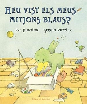HEU VIST ELS MEUS MITJONS BLAUS? | 9788426140180 | BUNTING, EVE / RUZZIER, SERGIO | Llibreria Aqualata | Comprar llibres en català i castellà online | Comprar llibres Igualada