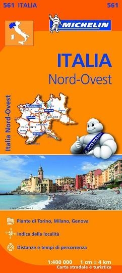MAPA ITALIA NORD OUEST (REGIONAL ITALIA 561) | 9782067183933 | VARIOS AUTORES | Llibreria Aqualata | Comprar libros en catalán y castellano online | Comprar libros Igualada