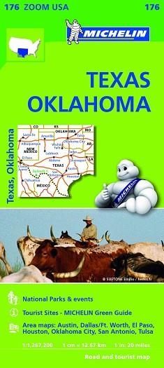 MAPA USA TEXAS OKLAHOMA ZOOM 176 | 9782067190924 | VARIOS AUTORES | Llibreria Aqualata | Comprar libros en catalán y castellano online | Comprar libros Igualada